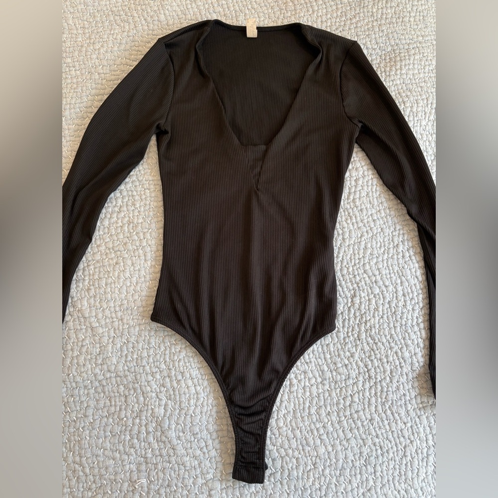 Free People black bodysuit